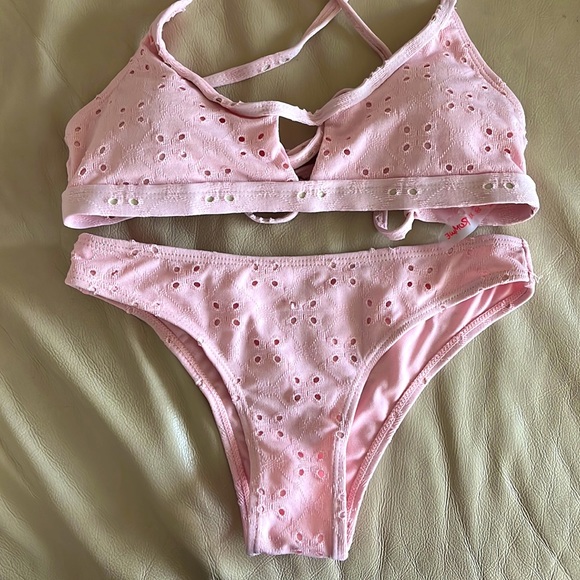 SHEIN Swim Light Pink Bikini Set Poshmark